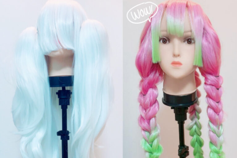 How To Dye A Synthetic Wig Using RIT Dye, Dyeing a Cosplay Wig