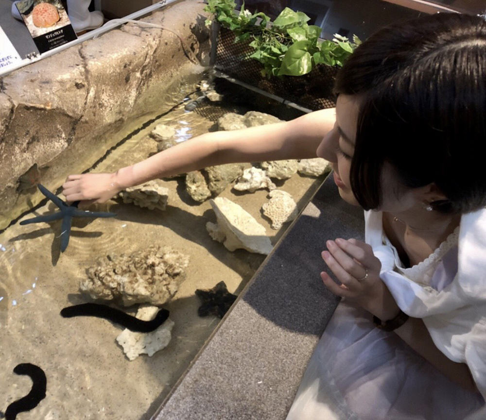 コスプレイヤーにお勧めする新江ノ島水族館のタッチプール