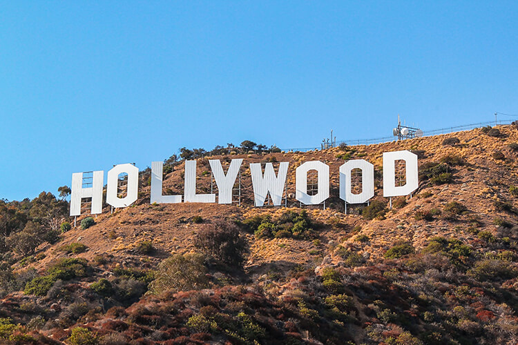 LAのハリウッドサイン